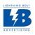 Lightning Bolt Advertising Logo