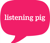 Listening Pig PR Logotype