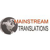 MainStream Translations Dublin Ireland Logotype