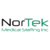 NorTek Medical Staffing Logotype