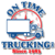 On Time Trucking Logo