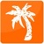 Palm Tree Web Design Logo