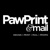 Paw Print & Mail Logo