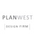 Plan West Design Firm Logo