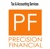 PRECISION FINANCIAL Logo