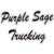 Purple Sage Trucking Logotype