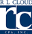 R L Cloud CPA, PC Logo