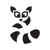 Raccoon Marketing Digital Logo