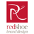 Red Shoe Brand Design Logo