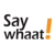 SayWhaat! Logo