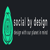 SOCIAL BY DESIGN Logo