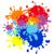 Splattered Paint Marketing Logo