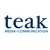 Teak Media + Communication Logo