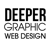 THE DEEPER GRAPHIC WEB DESIGN Logo
