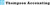 Thompson Accounting Logo