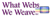What Webs We Weave LLC Logo