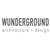 WUNDERGROUND architecture + design Logo