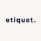 etiquet