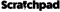 scratchpad
