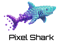 pixel-shark