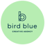 bird blue