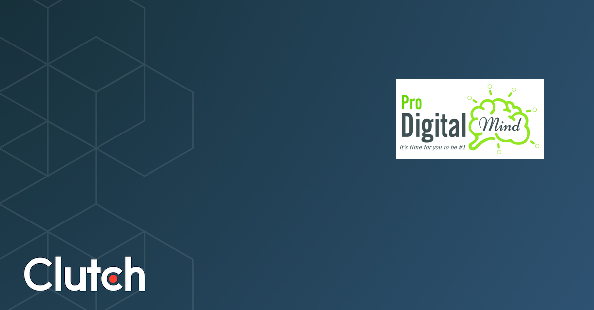 Pro Digital Mind Reviews (1), Pricing, Services & Verified Ratings