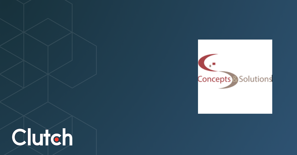 Concepts and Solutions - Services & Company Info