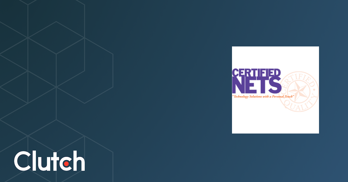 Certified Nets Inc Reviews (2), Pricing, Services & Verified Ratings