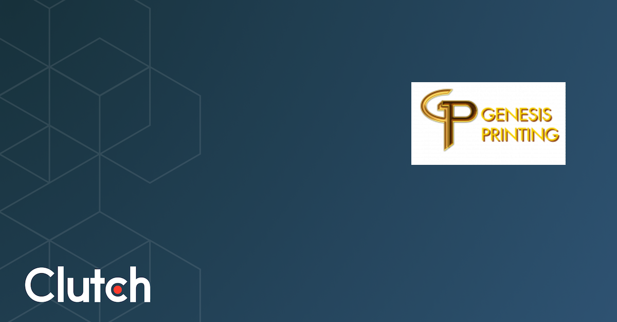 Genesis Printing Services, Contact Info Clutch.co