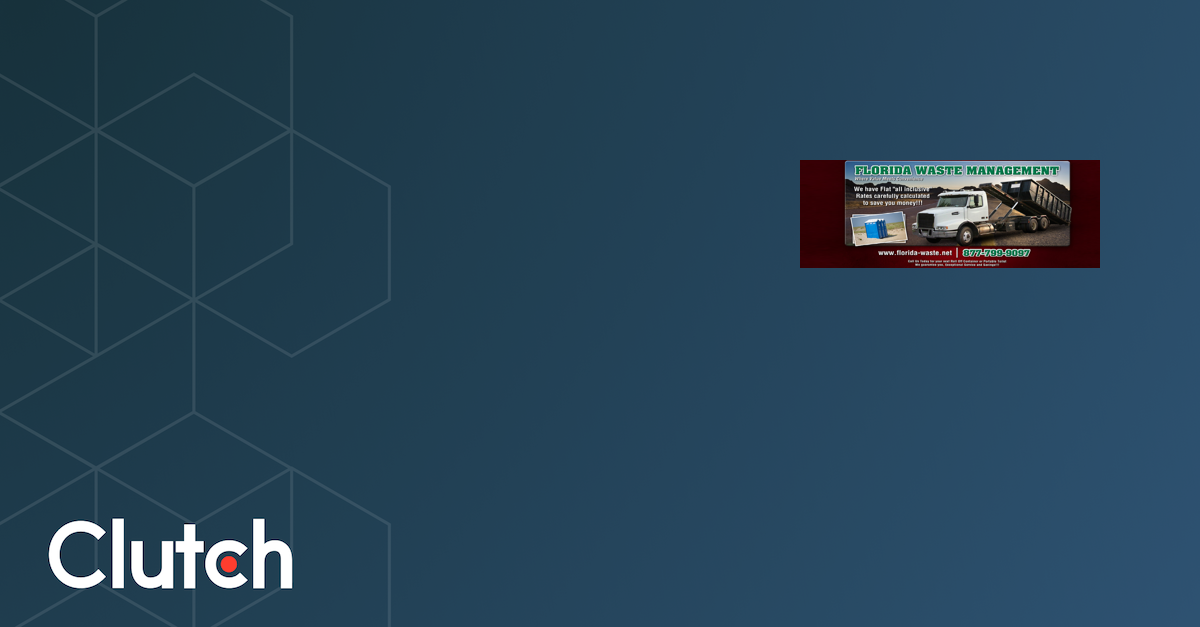 Florida Waste Management Services, Contact Info Clutch.co