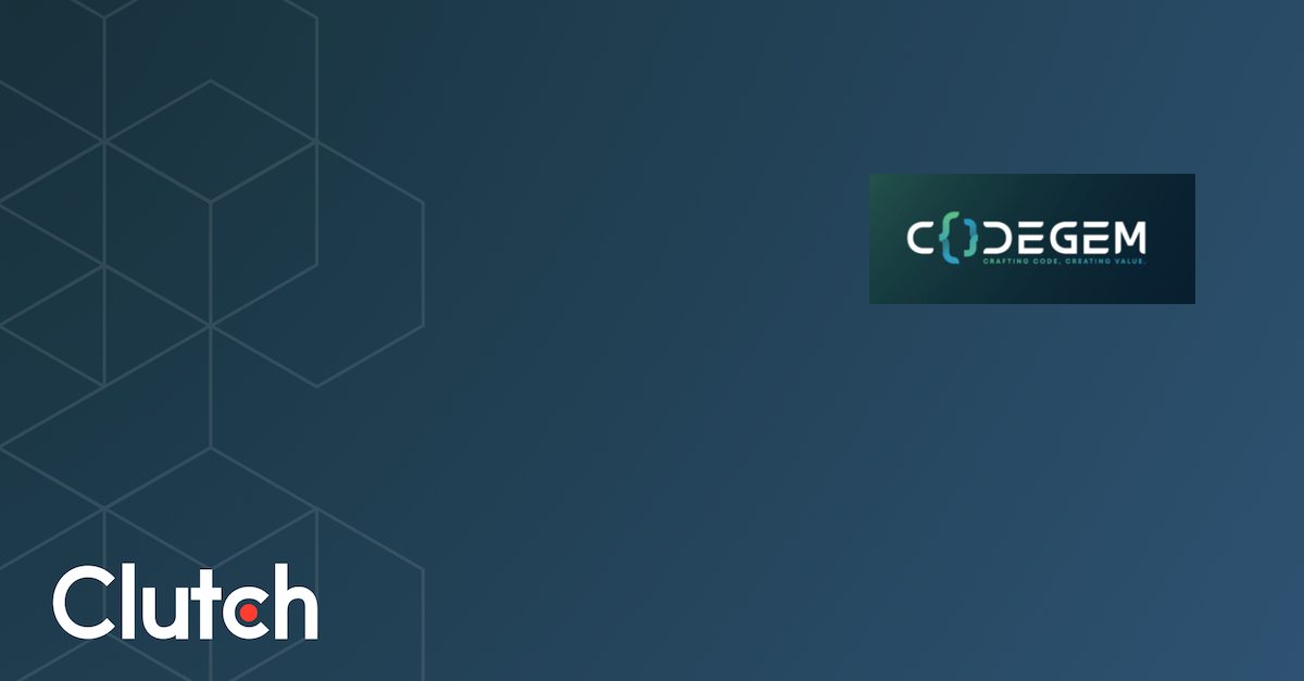 Codegem Reviews (1), Pricing, Services & Verified Ratings
