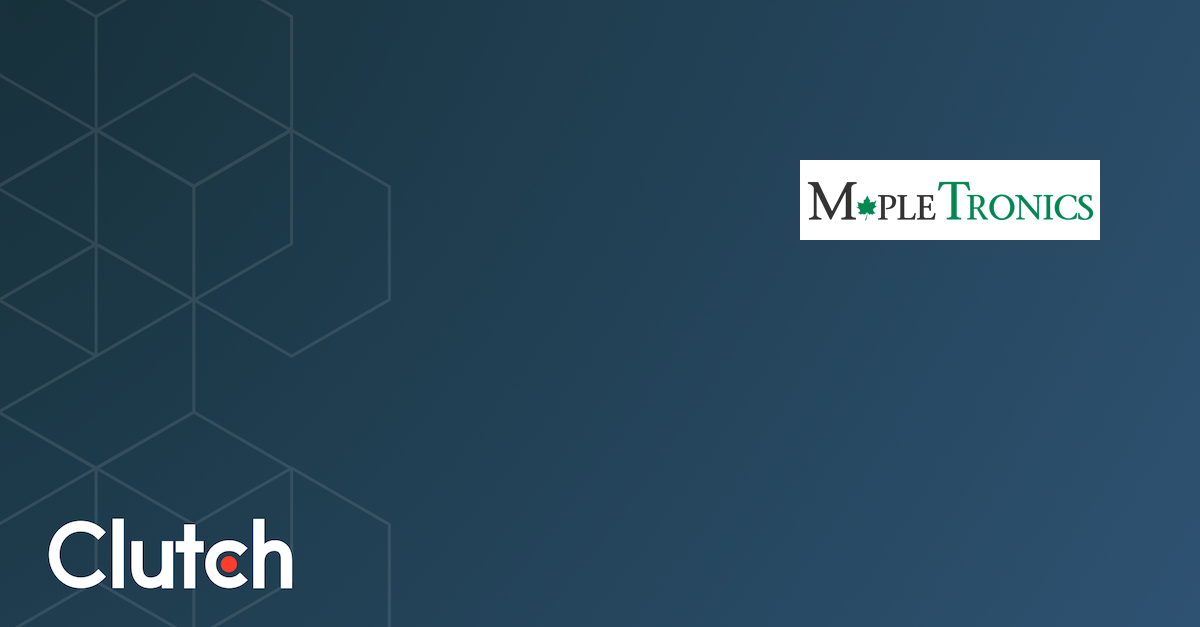 MapleTronics Reviews (2), Pricing, Services & Verified Ratings