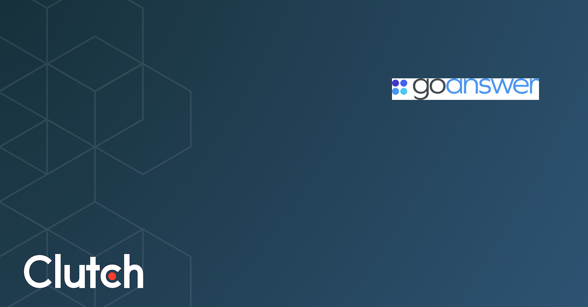 Go Answer Go Answer Reviews (16), Pricing, Services & Verified Ratings