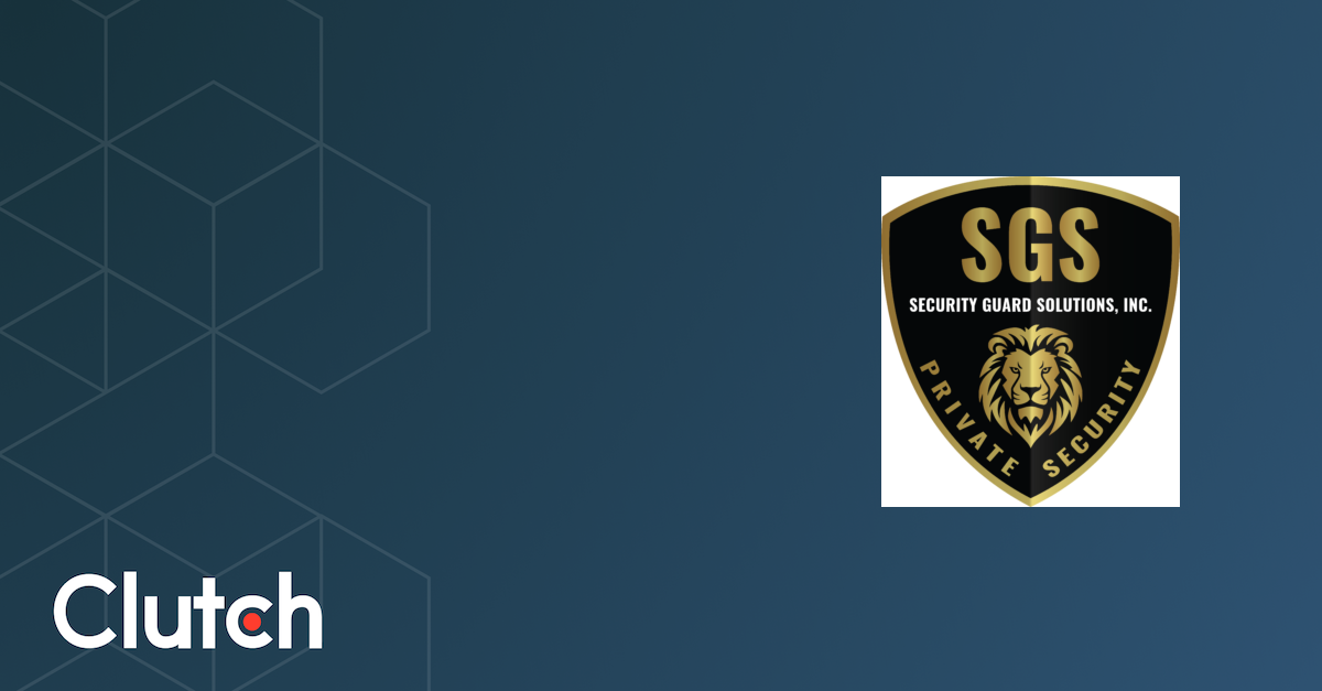 Security Guard Solutions Inc. Reviews (1), Pricing, Services & Verified ...