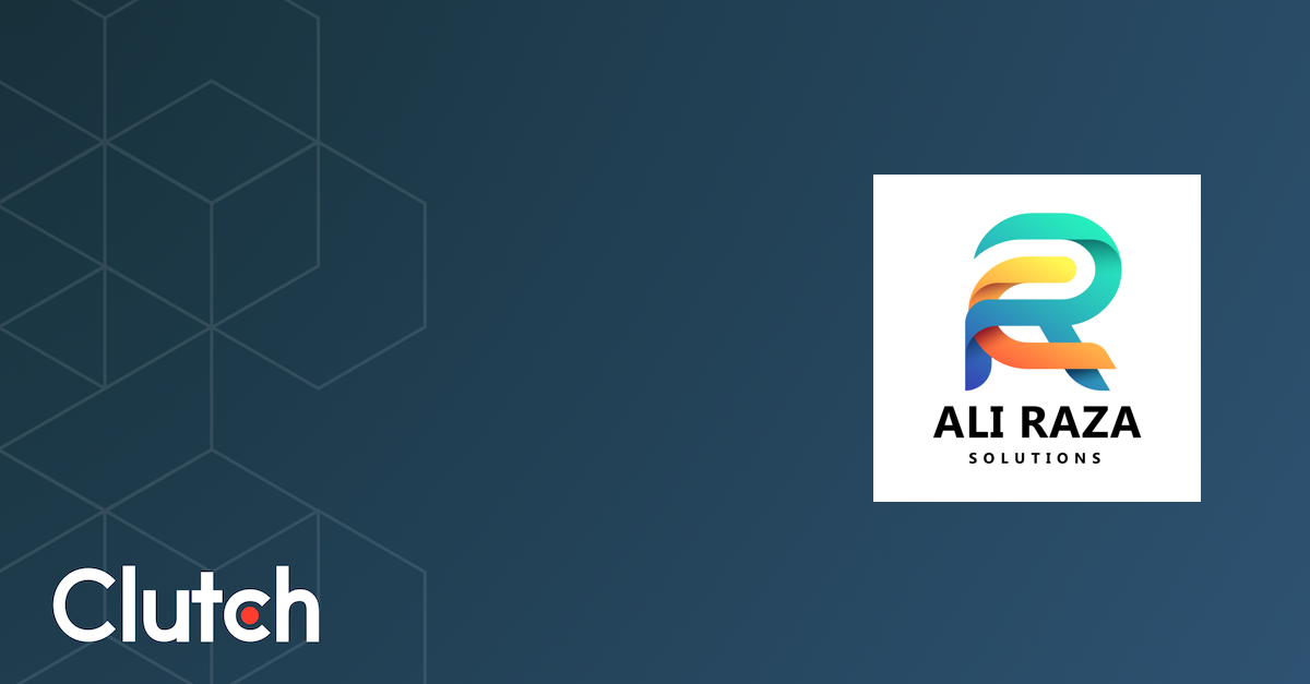 ALI RAZA SOLUTIONS Reviews (1), Pricing, Services & Verified Ratings