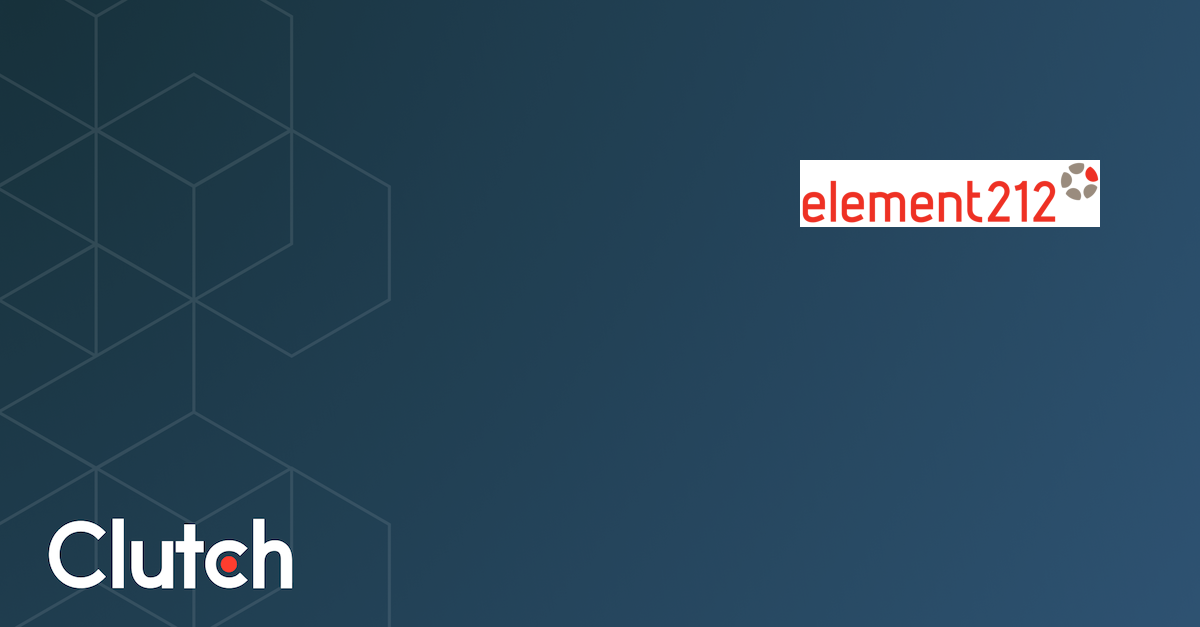 Element212 Reviews (2), Pricing, Services & Verified Ratings