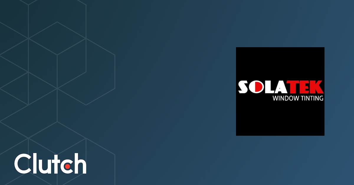 SOLATEK Window tinting - Services & Company Info