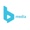 bMedia Video Production and Animation Logotype