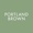 Portland Brown Logotype