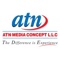 ATN Media Concept Logotype