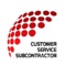 Customer Service Subcontractor Logotype