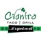 Cilantro Taco Grill Logotype