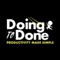 Doing to Done: Productivity Made Simple Logotype