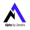 Alpha by Zendra Logotype