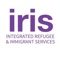 IRIS:  Integrated Refugee & Immigrant Services Logotype