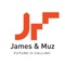 James and Muz Logotype