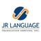 JR Language Translation Services, Inc. Logotype