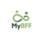 My BFF Social Media, Marketing & Advertising Logotype