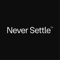 Never Settle Logotype