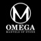 Omega Mantels, Fireplace Mantel and Kitchen Hood Logotype
